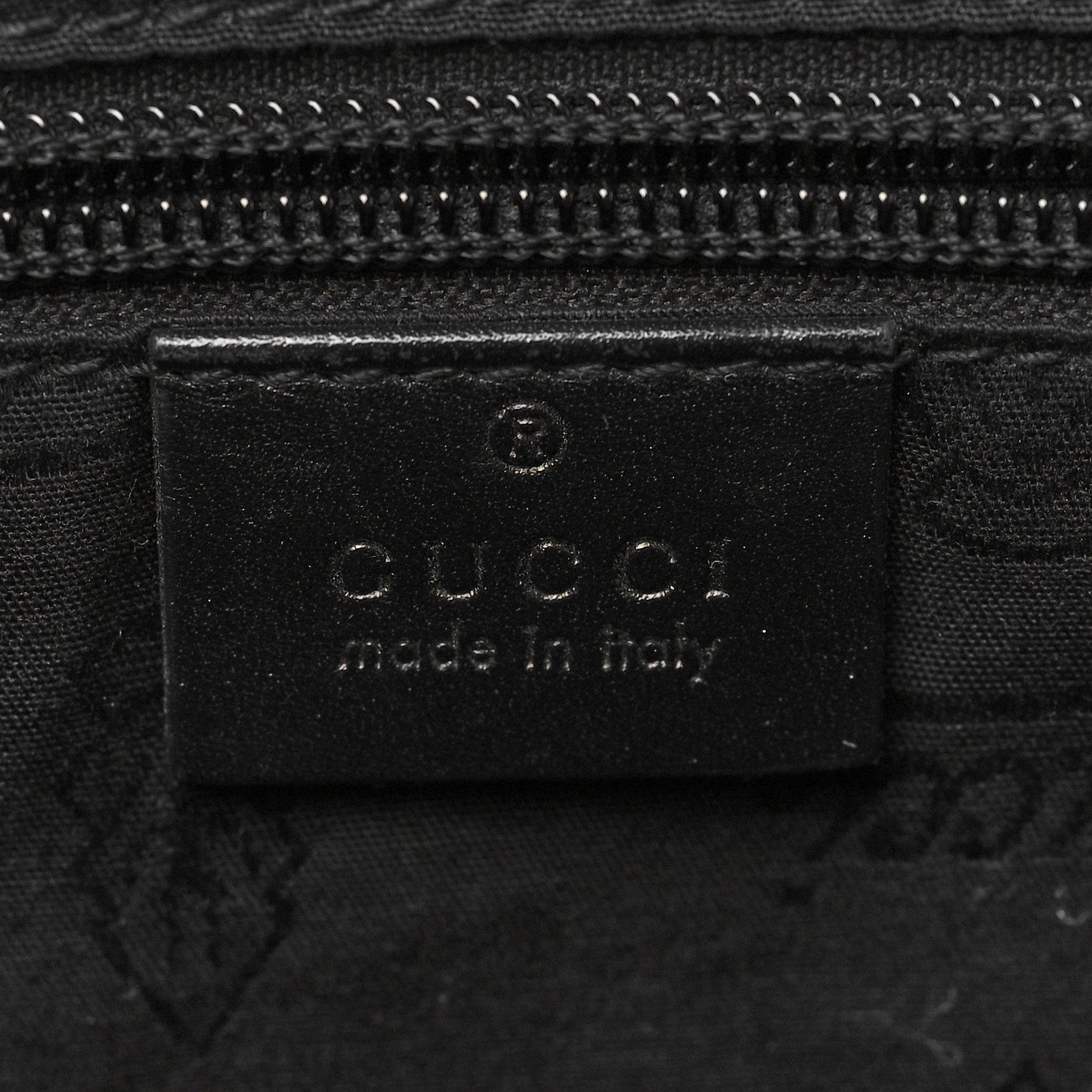 Gucci Imprime Monogram Belt Bag Black 6 of 6