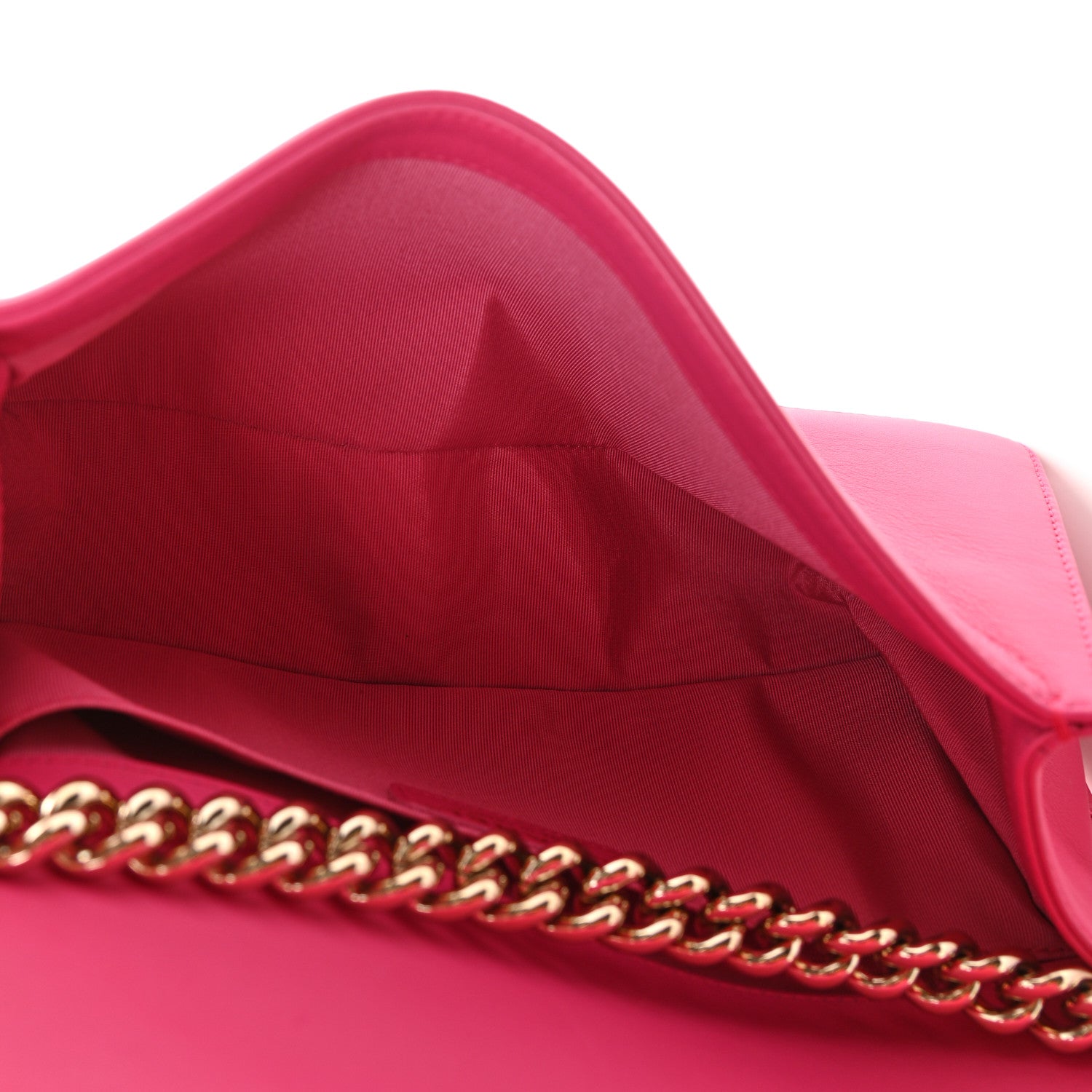 Chanel Calfskin Quilted Medium Boy Flap Fuchsia 5 of 10