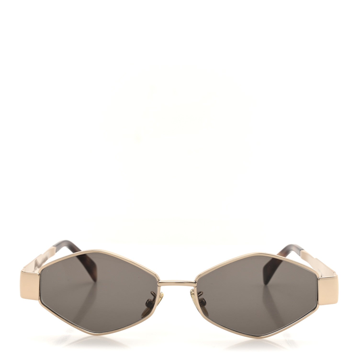 Celine Metal Triomphe 02 Sunglasses CL40254U Rose Gold Brown 2 of 7