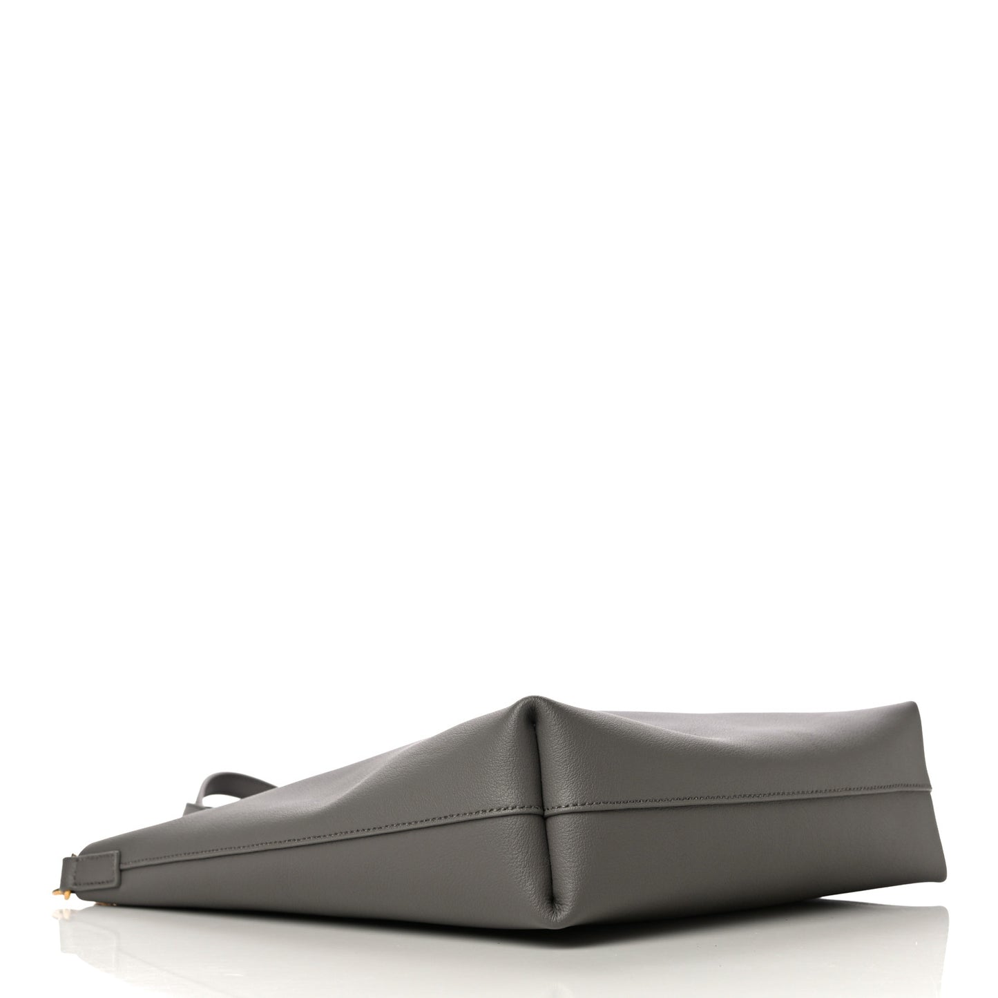 Calfskin Toy Shopping Tote Earth Grey