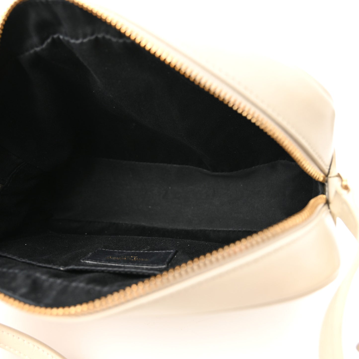 Calfskin Matelasse Monogram Lou Camera Bag Crema Soft