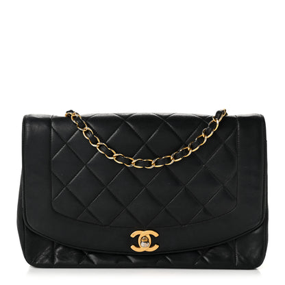 Chanel Lambskin Medium Single Flap Black 1 of 19