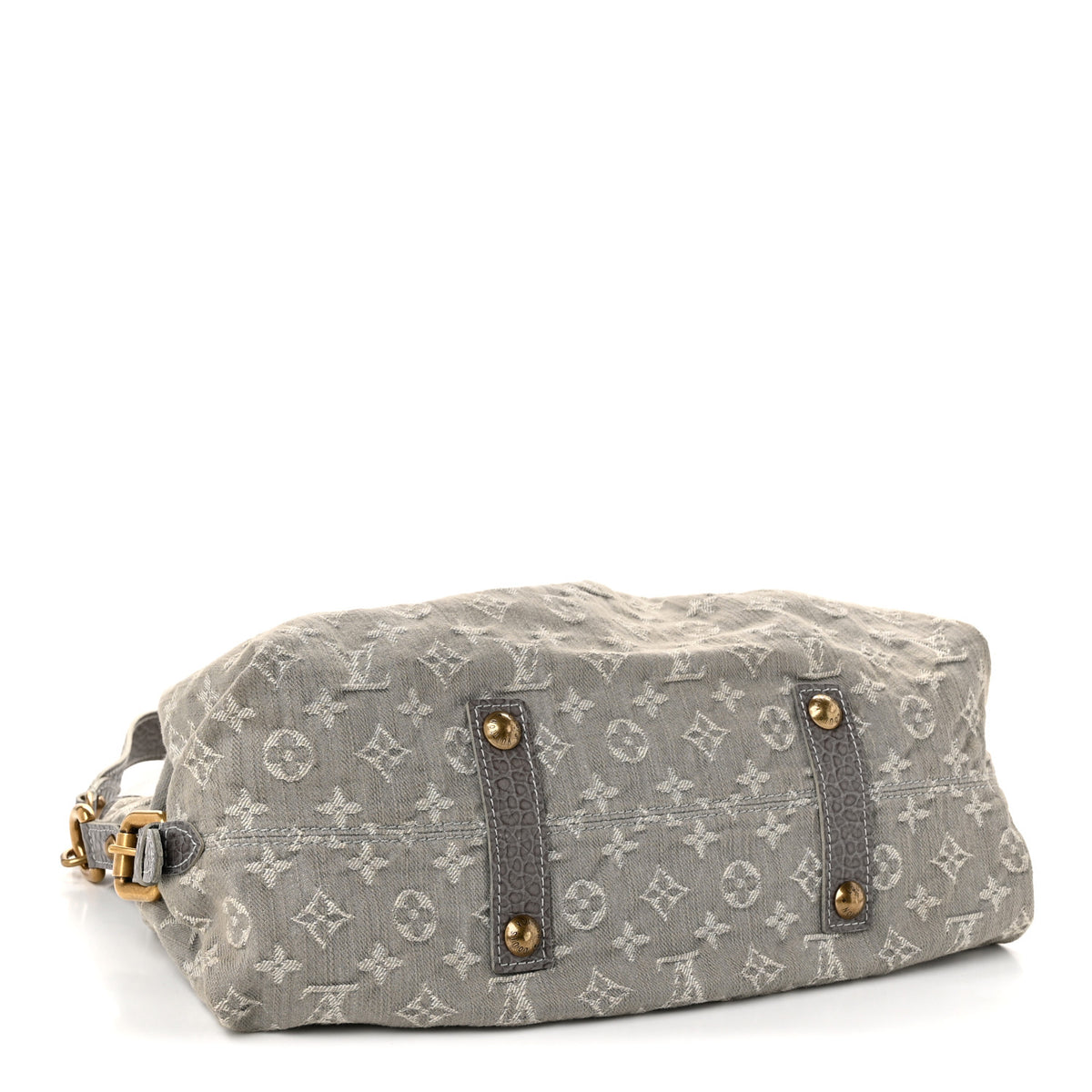 Louis Vuitton Denim Neo Cabby MM Grey 4 of 9