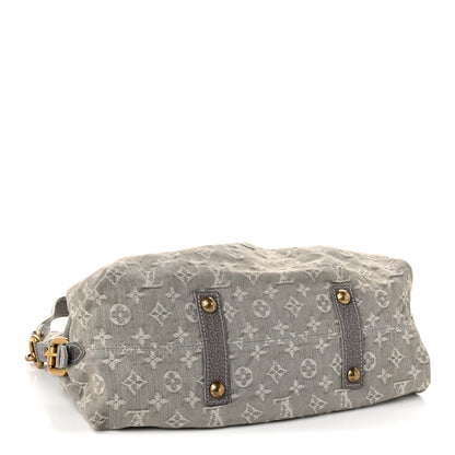 Louis Vuitton Denim Neo Cabby MM Grey 4 of 9