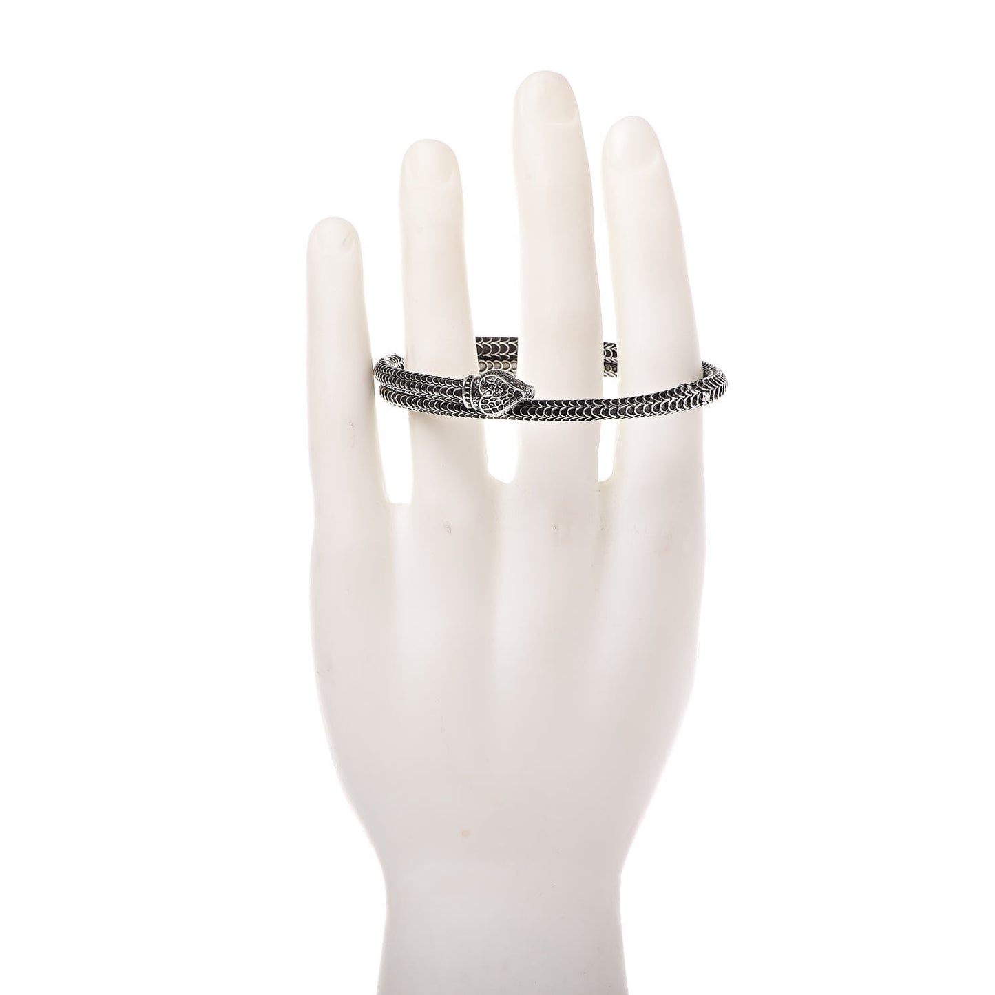 Sterling Silver Garden Snake Bracelet