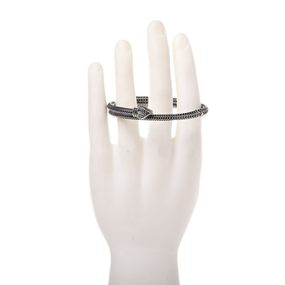 Gucci Sterling Silver Garden Snake Bracelet 2 of 5