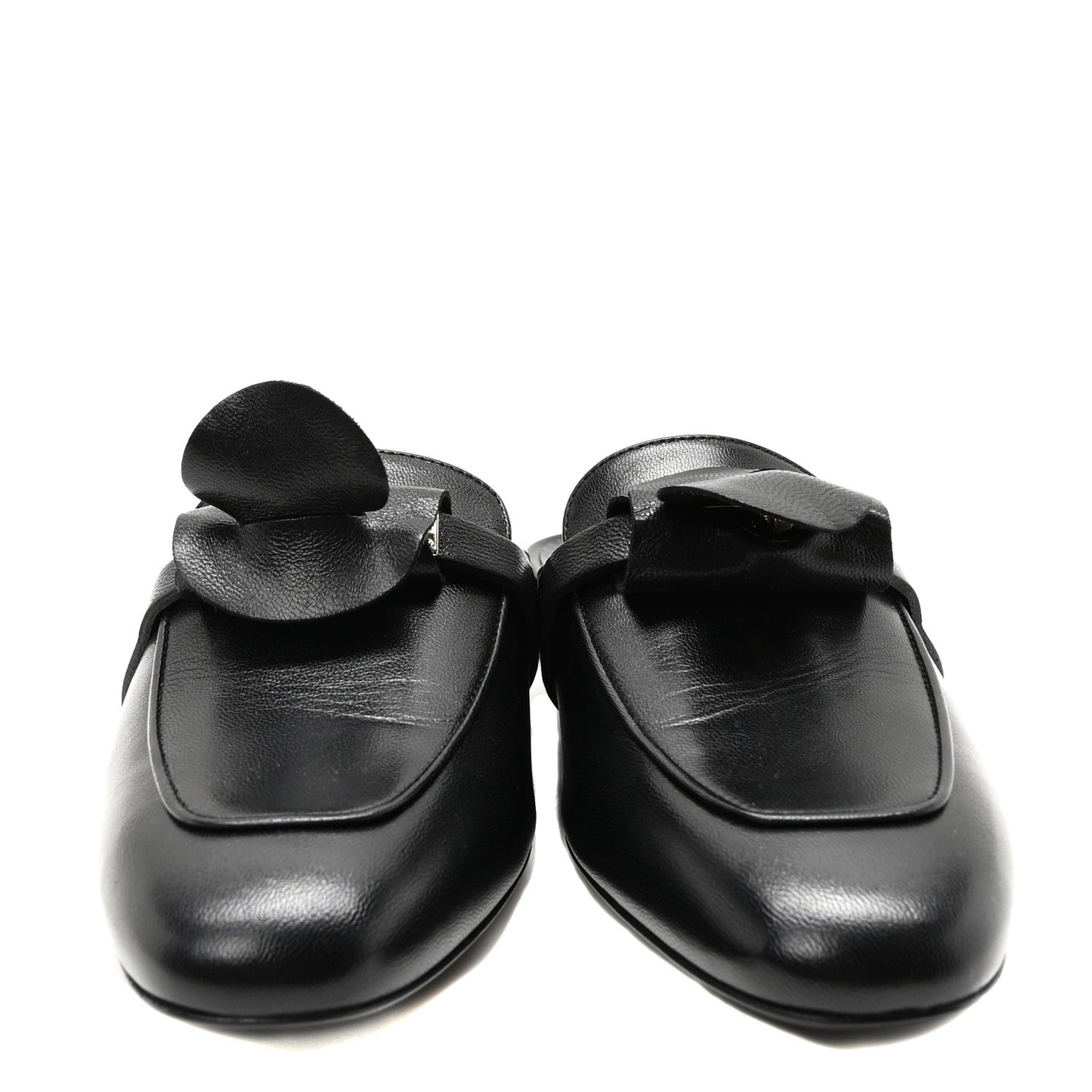 Goatskin Oz Mules 39 Black