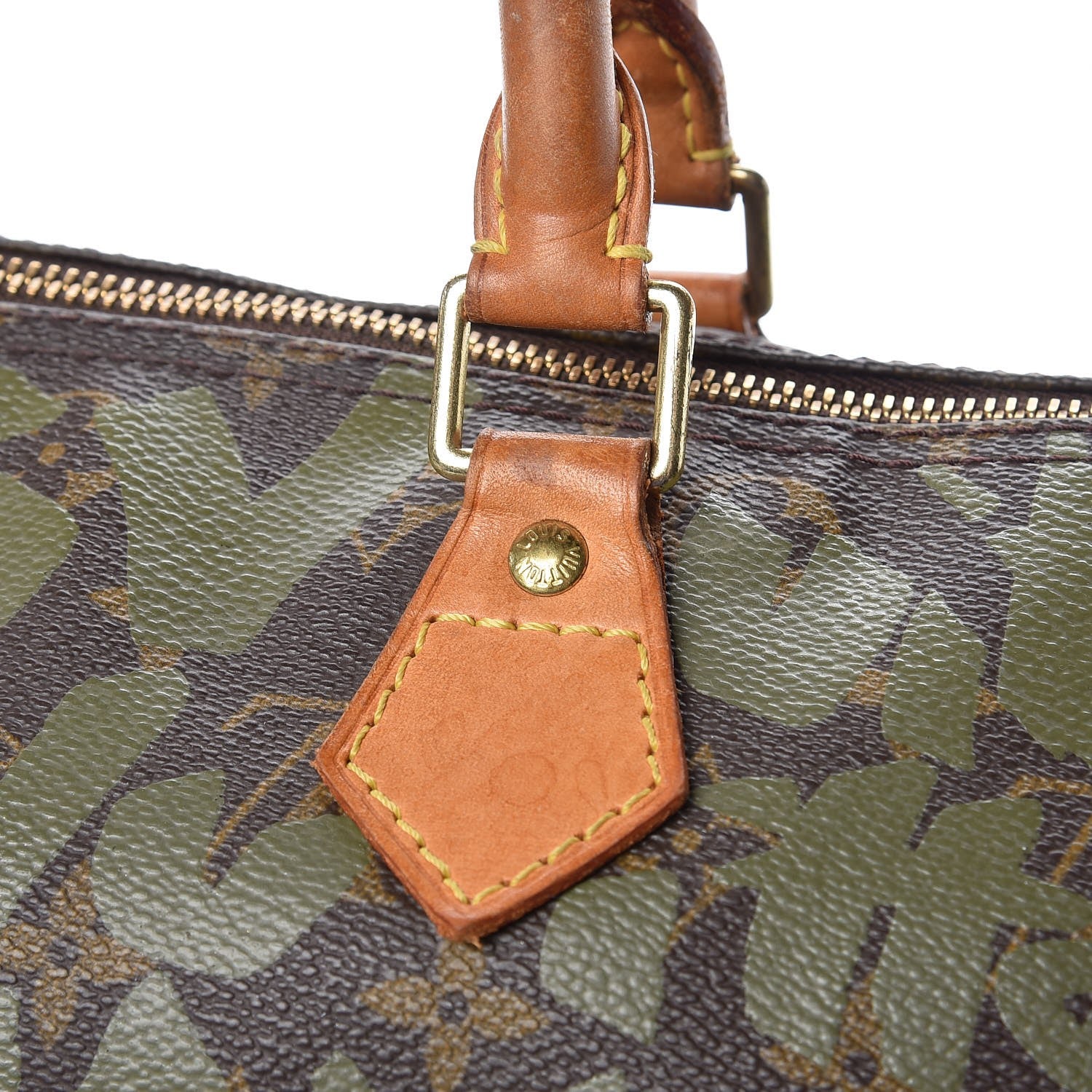 Louis Vuitton Monogram Graffiti Speedy 30 Kaki 21 of 26