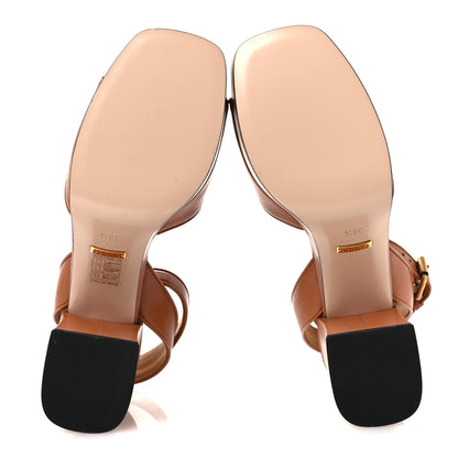 Gucci Quentin Granada Kid Horsebit 25/60mm Platform Sandals 38.5 Harness Brown 7 of 11