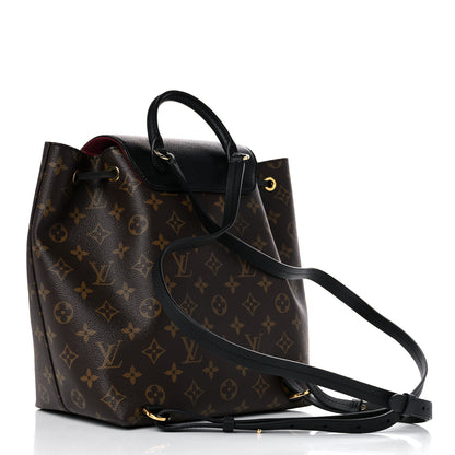 Louis Vuitton Monogram Montsouris PM Black 3 of 11