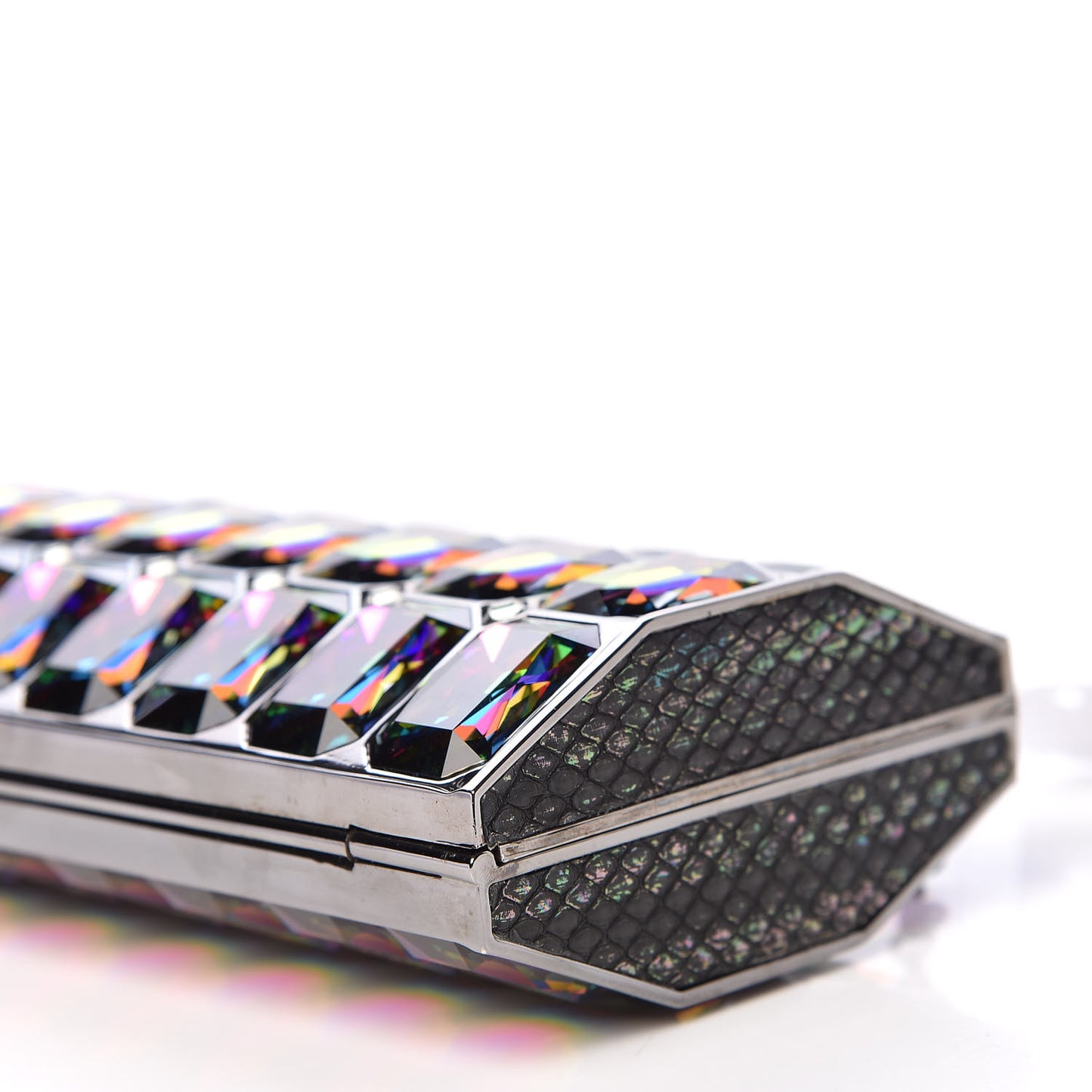 Crystal Radiant Clutch Oilslick