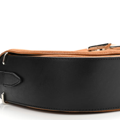 3.1 Phillip Lim Suede Calfskin Alix Saddle Crossbody Bag Maple Black 5 of 9