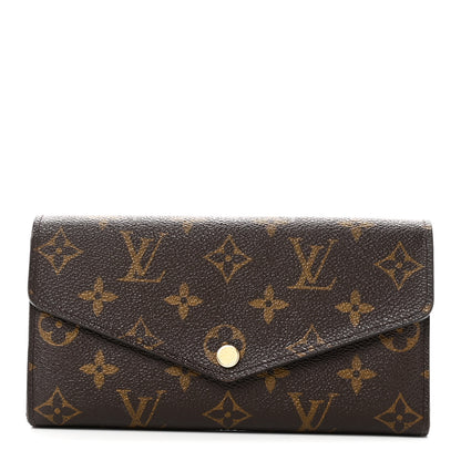 Louis Vuitton Monogram Sarah Wallet NM 1 of 8