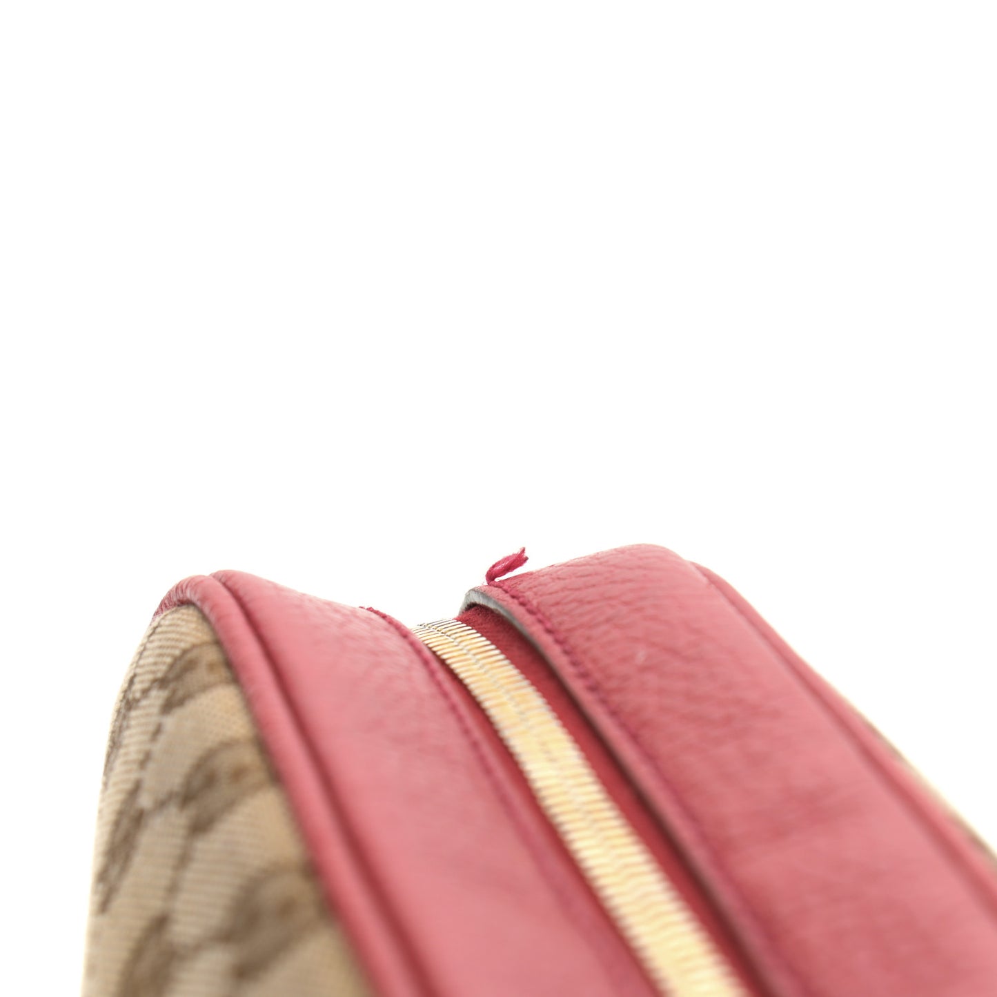 Monogram Mini Bree Messenger Bag Red