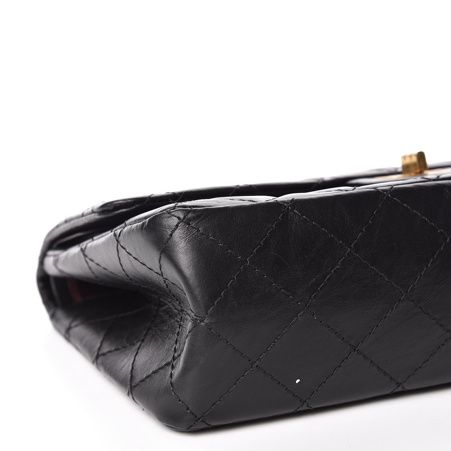 Chanel Aged Calfskin Quilted 2.55 Reissue 226 Flap Black 6 of 10