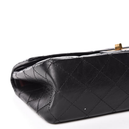 Chanel Aged Calfskin Quilted 2.55 Reissue 226 Flap Black 6 of 10
