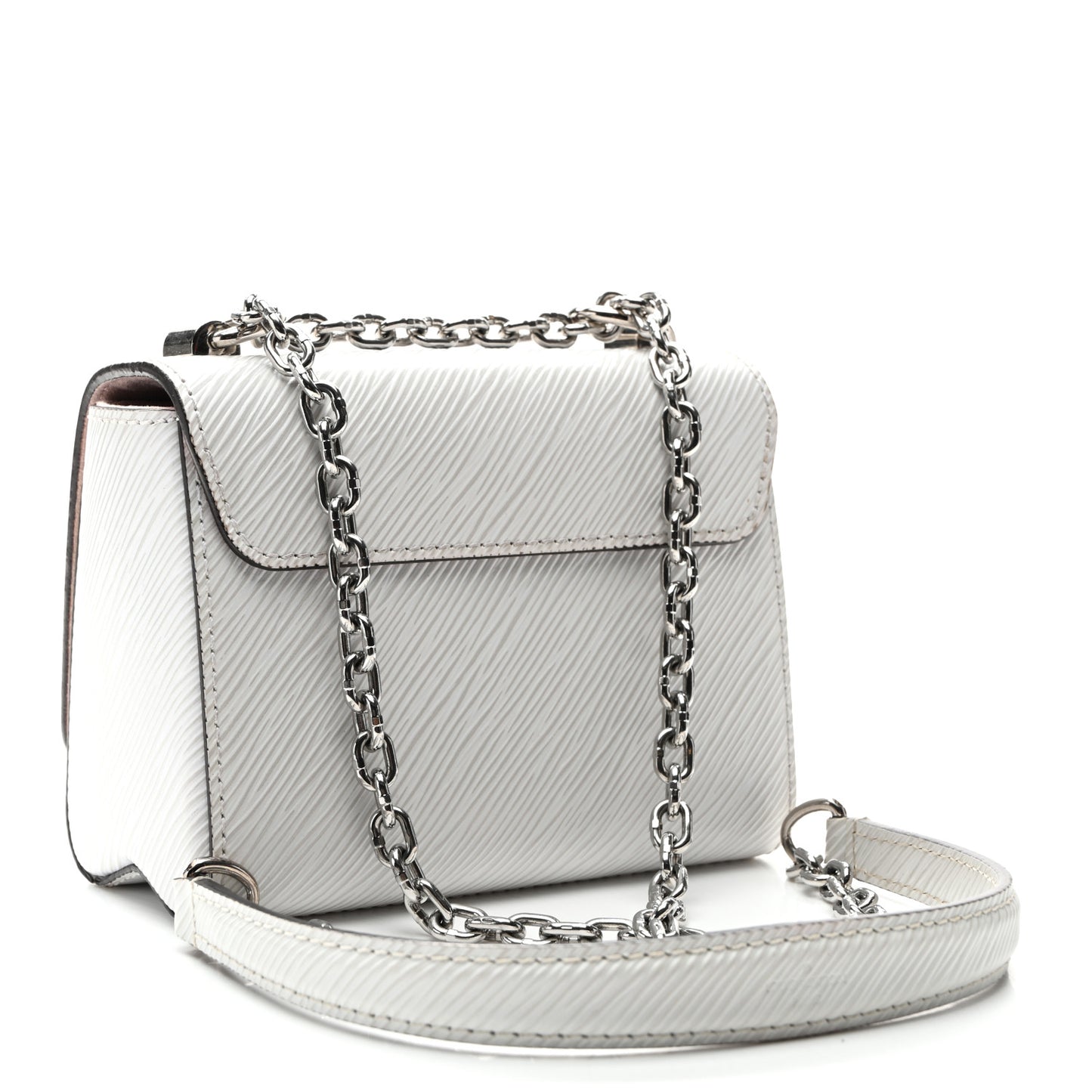 Epi Twist Shoulder Bag PM White