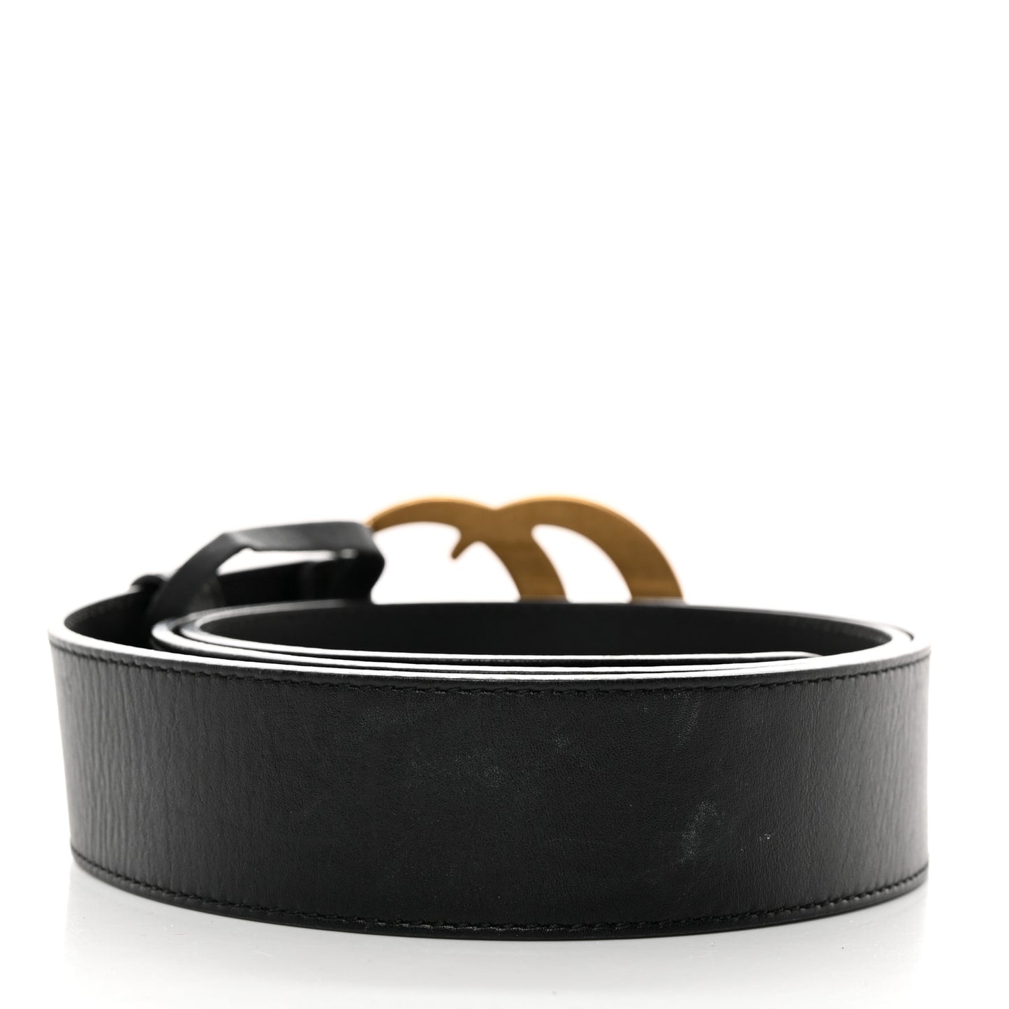 Calfskin Double G 40mm Belt 95 38 Black