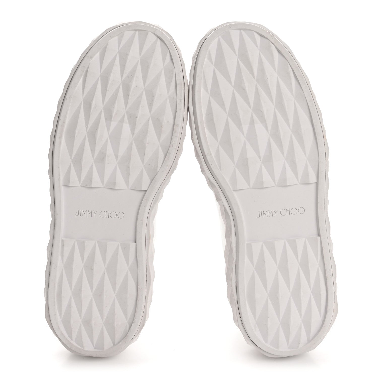 Jimmy Choo Nappa Diamond Light Platform Sneakers 38 White 18 of 27