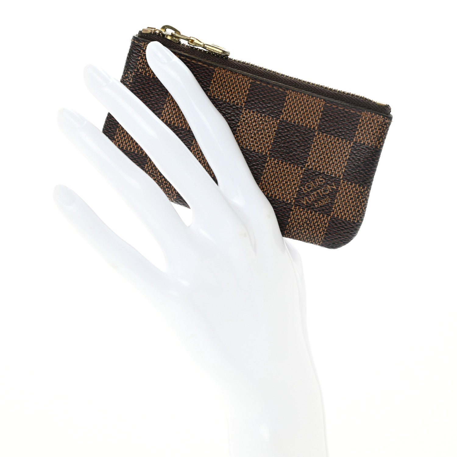 Louis Vuitton Damier Ebene Key Pouch 2 of 6
