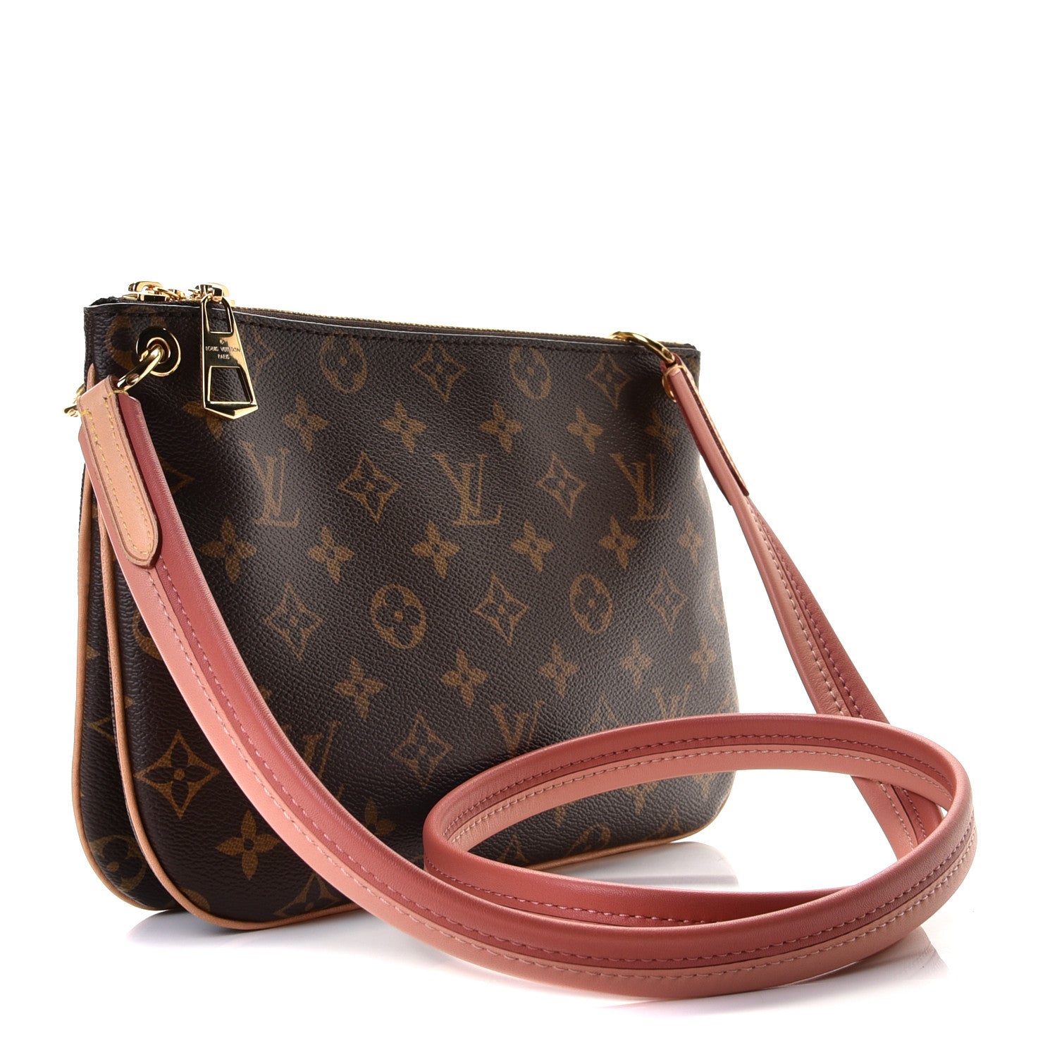 Louis Vuitton Monogram Lorette Vieux Rose 3 of 9