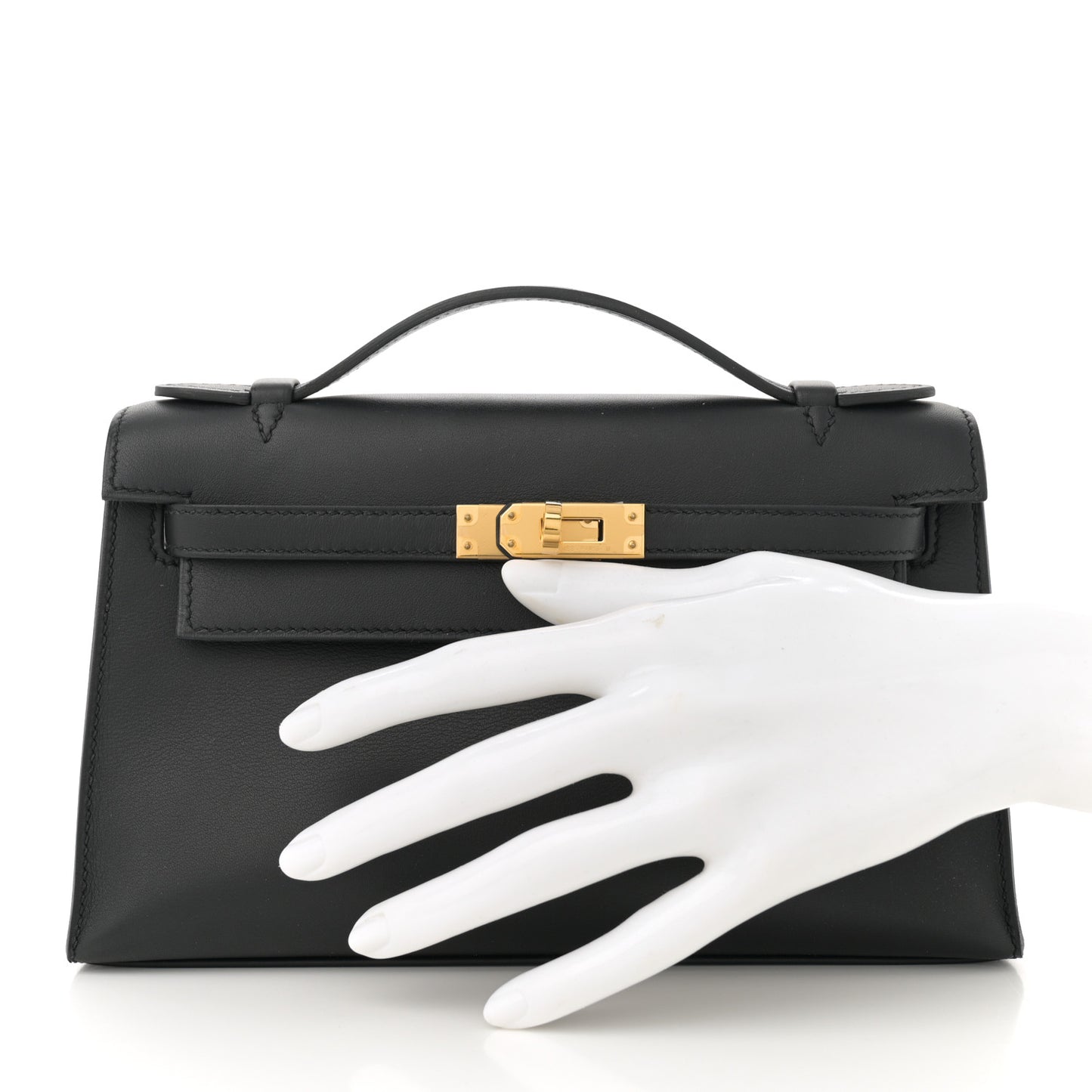 Swift Kelly Pochette Clutch Black