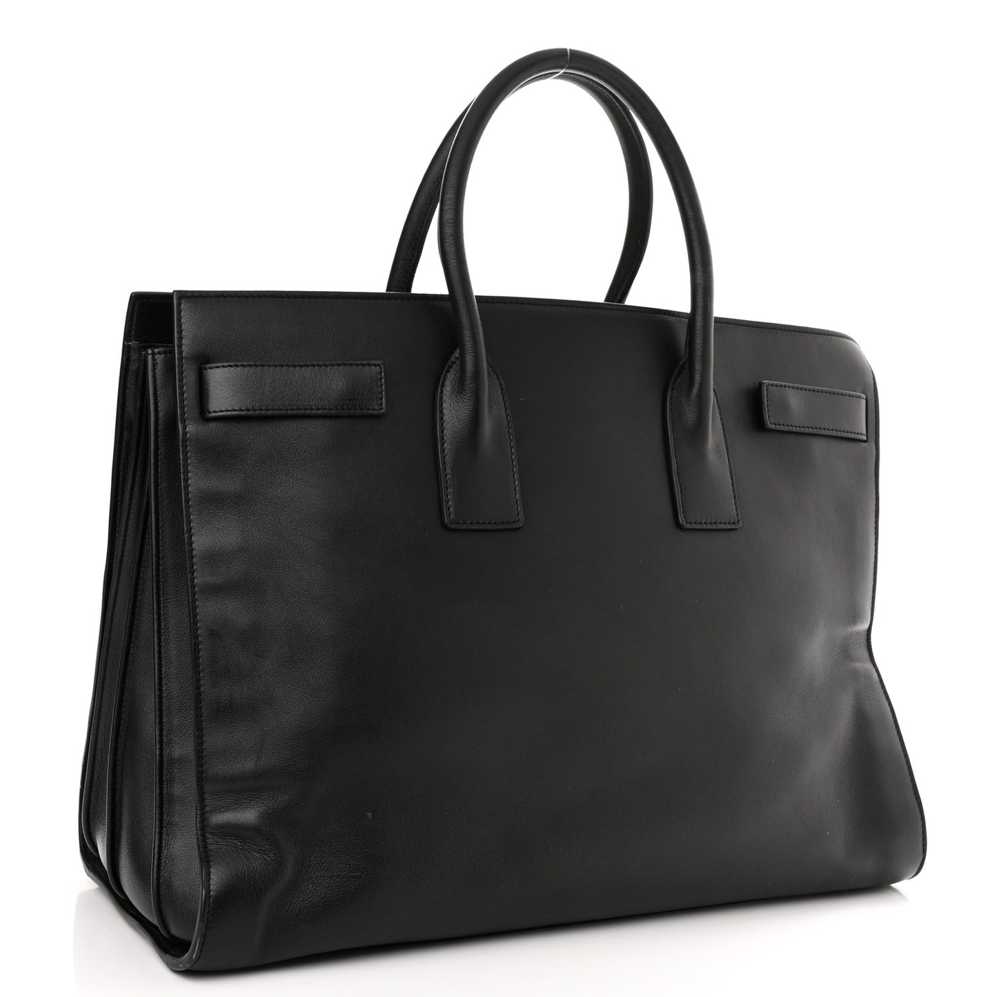 Calfskin Large Sac De Jour Carryall Black