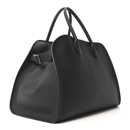 The Row Matte Grained Calfskin Soft Margaux 15 Black 3 of 9