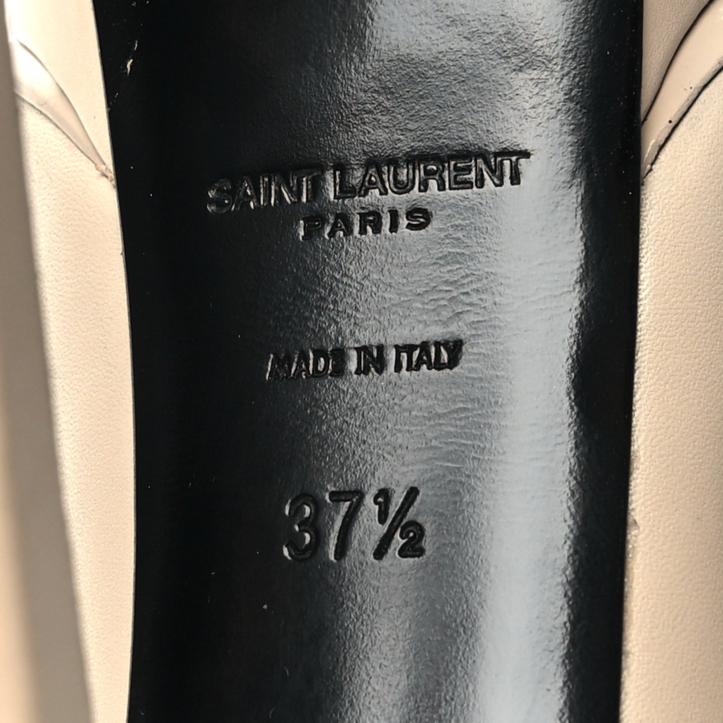 Calfskin Cap Toe Janis 105 Platform Pumps 37.5 Powder