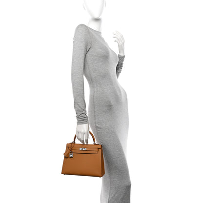 Hermes Epsom Kelly Sellier 25 Sesame 2 of 10