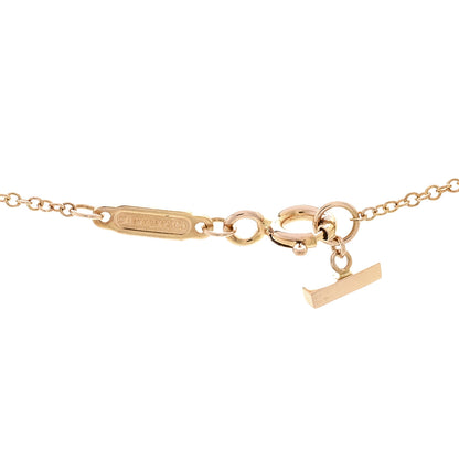 Tiffany 18K Rose Gold Small T Smile Pendant Necklace 4 of 4