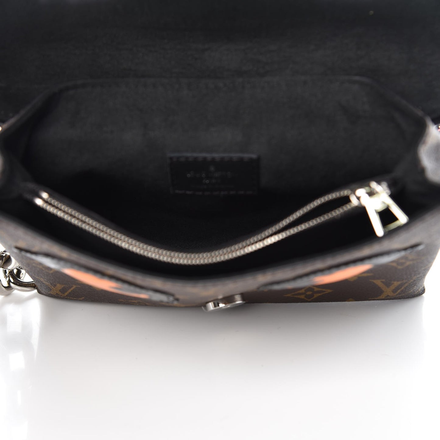 Monogram Kabuki Pochette Black