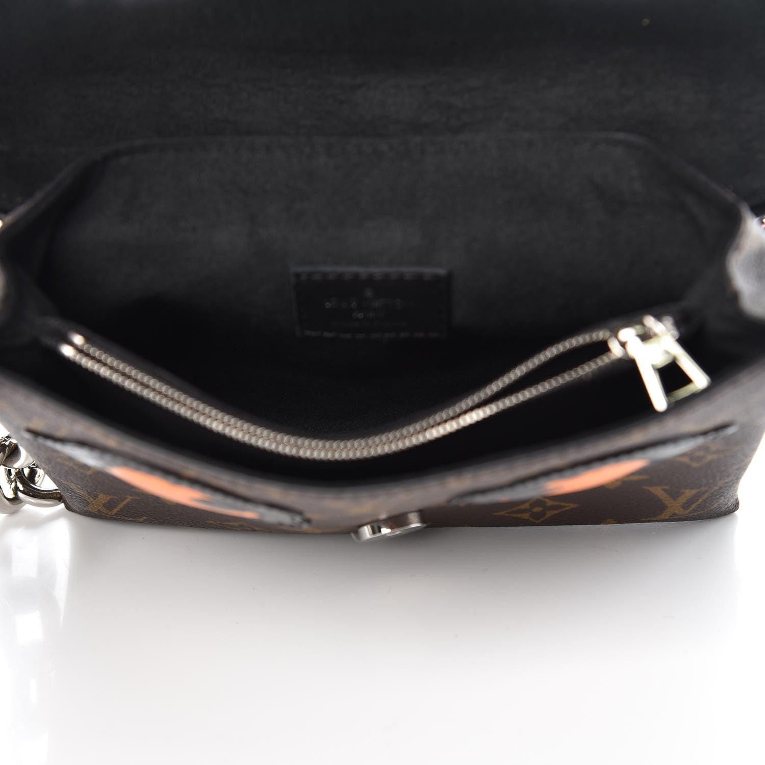 Louis Vuitton Monogram Kabuki Pochette Black 5 of 8
