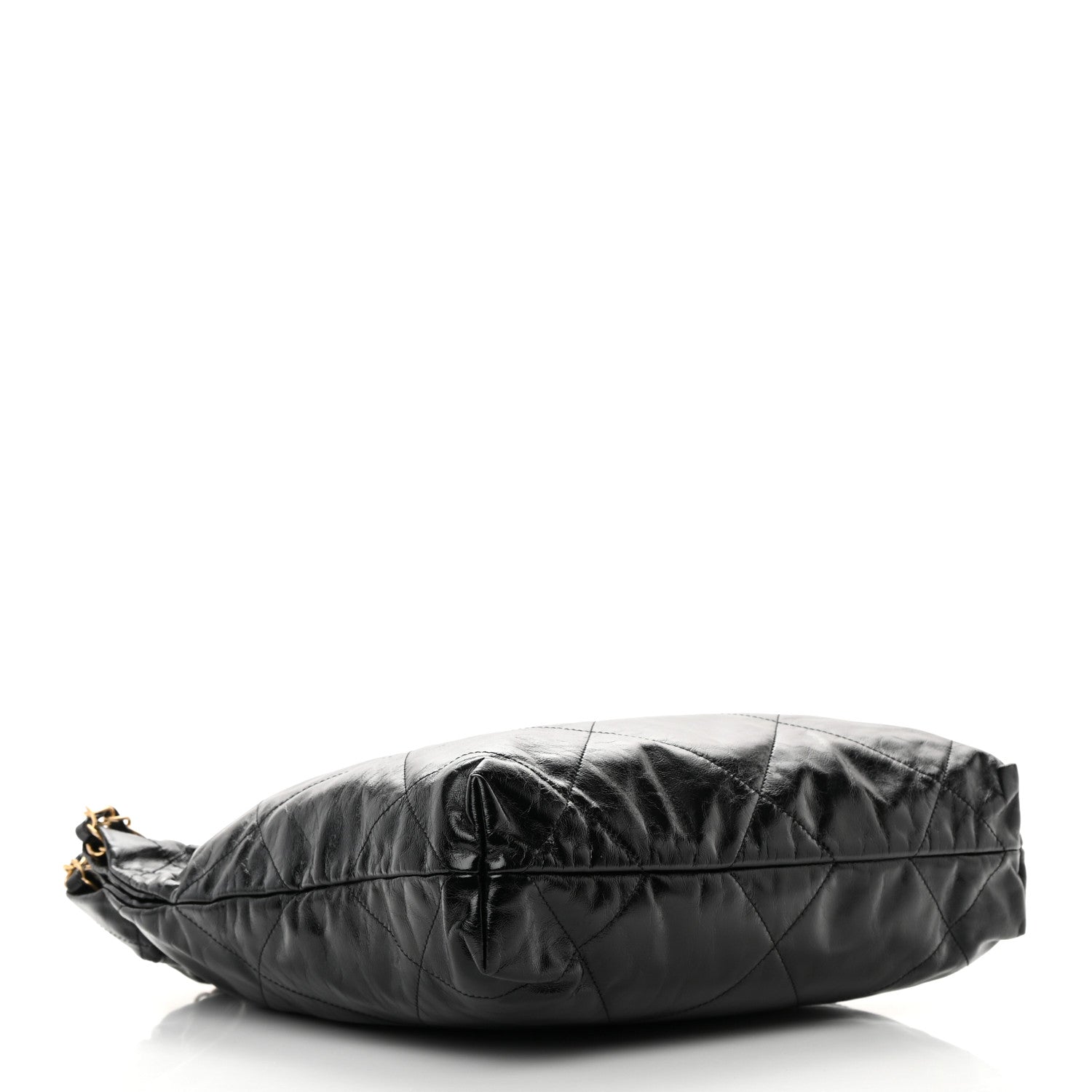 Chanel Shiny Calfskin Quilted Chanel 22 Black 5 of 12