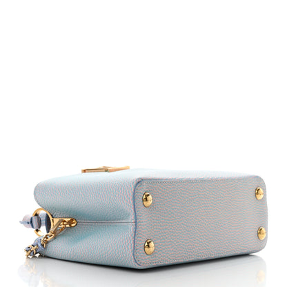 Louis Vuitton Taurillon Summer Stardust Capucines BB Lilas Purple 4 of 11