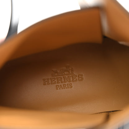 Hermes Heritage Calfskin Follow Ankle Boots 38 Black 8 of 12