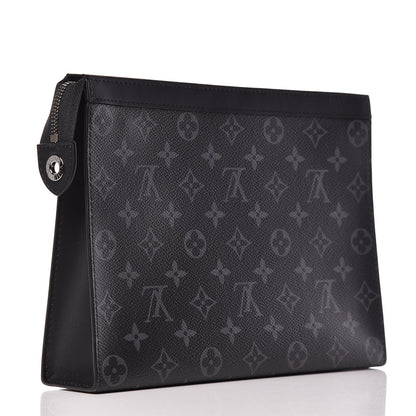 Louis Vuitton Monogram Eclipse Pochette Voyage MM 3 of 9