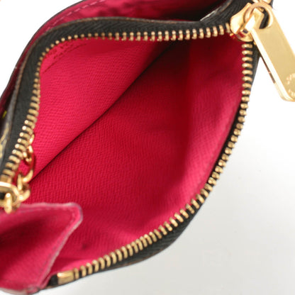 Louis Vuitton Monogram Multicolor Key Pouch Black Grenade 5 of 7