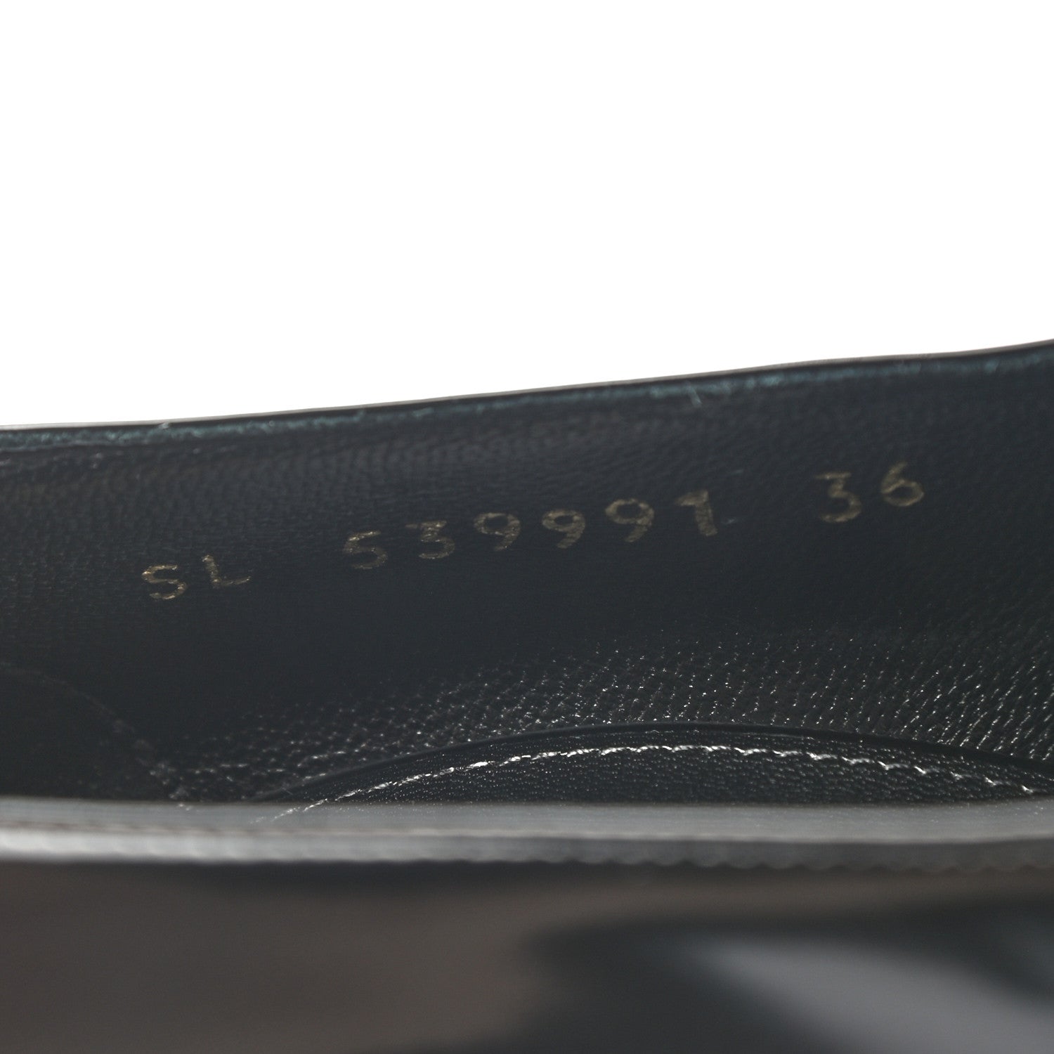 Saint Laurent Patent Calfskin Teddy High Vamp 105 Pumps 36 Black 8 of 11