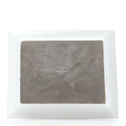 Hermes Porcelain Mosaique Au 24 Platine Change Tray 3 of 7
