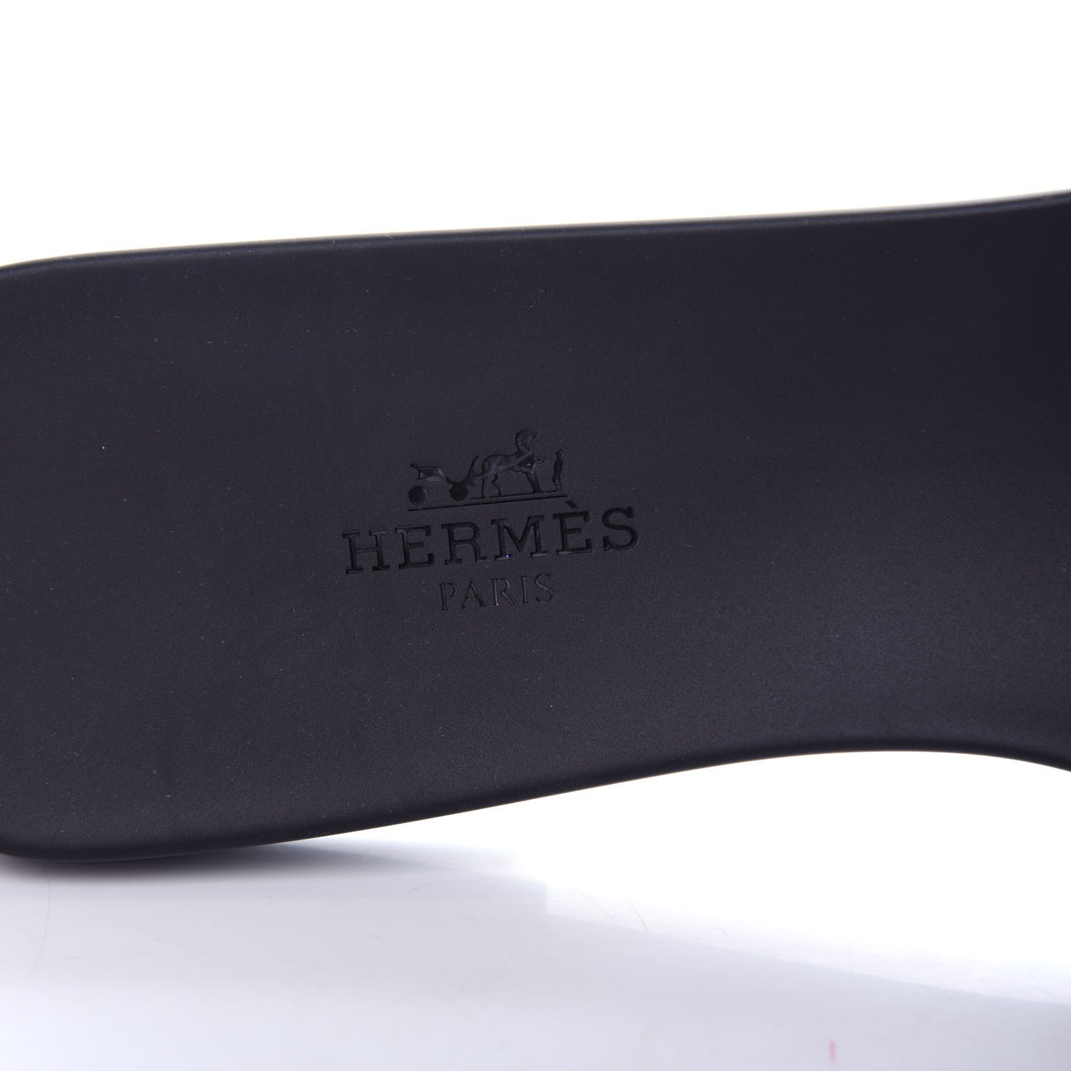 Hermes Rubber Aloha Sandals 41 Black 8 of 11