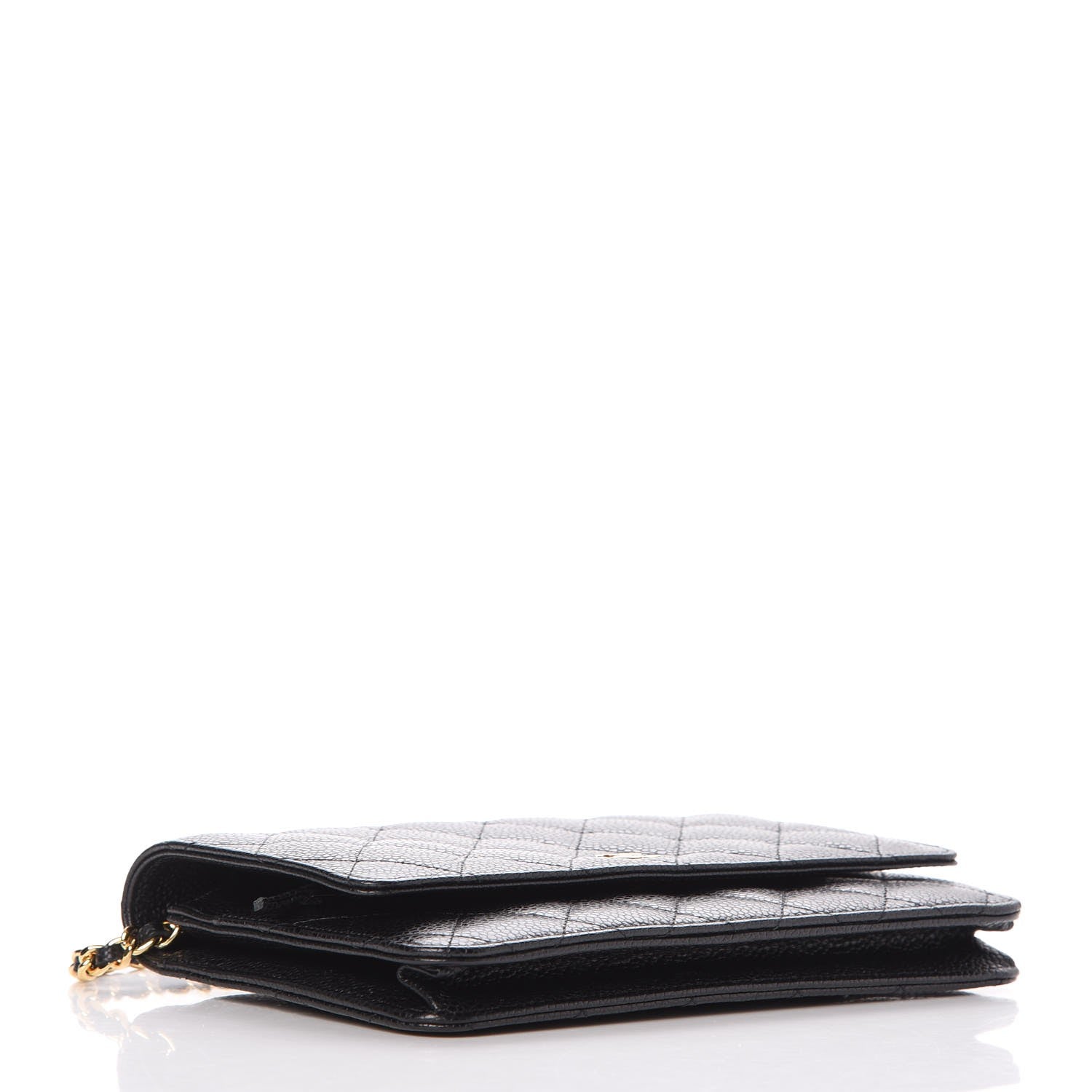 Chanel Caviar Quilted Wallet On Chain WOC Black 4 of 9
