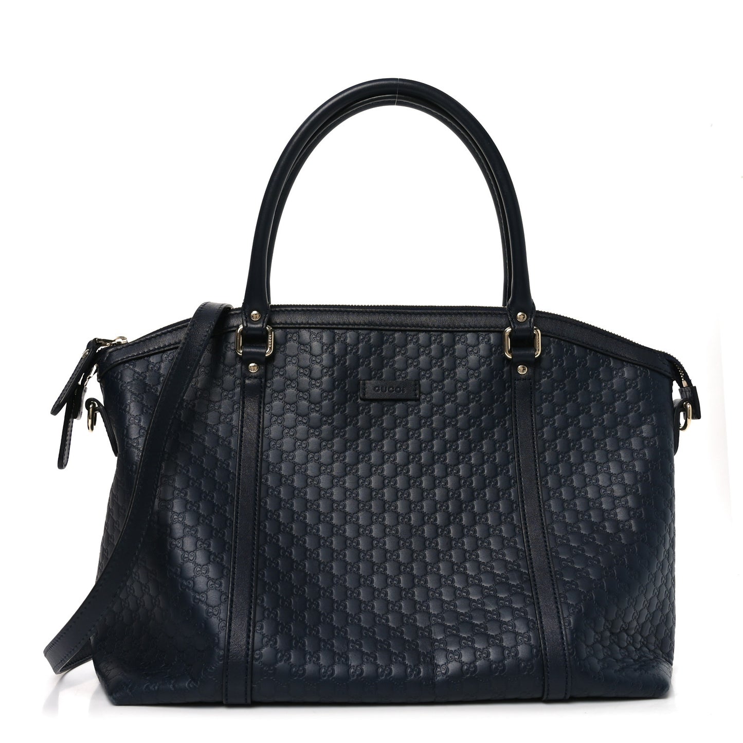 Soft Microguccissima Dome Satchel Navy
