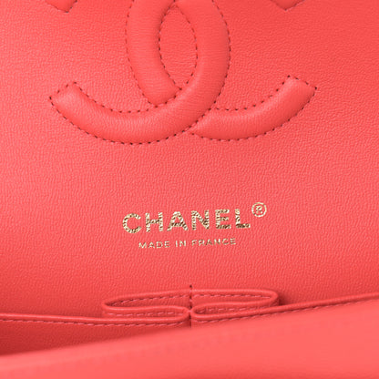 Chanel Caviar Quilted Medium Double Flap Red 6 of 9