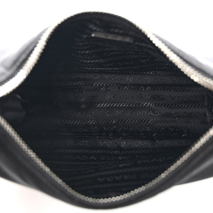 Prada Tessuto Nylon Saffiano Mini Re-Edition 2005 Bag Black 5 of 11