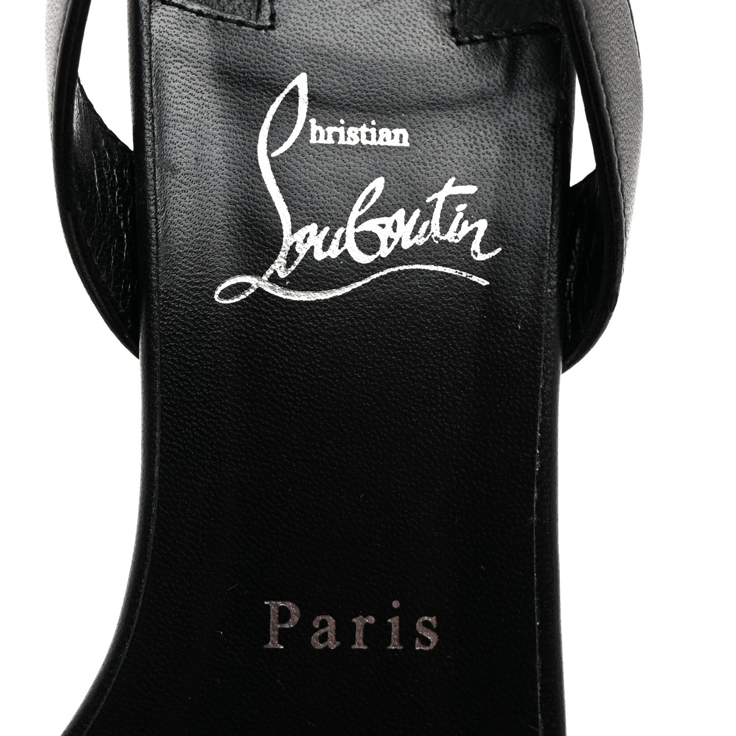 Calfskin O Marylin 85 Slingback Sandal Heels 39.5 Black