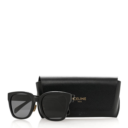 Celine Acetate Triomphe Sunglasses CL40222F Black 7 of 7