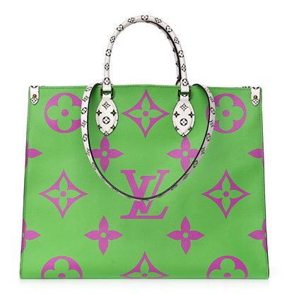 Louis Vuitton Monogram Giant Onthego GM Pink Lilac 1 of 10