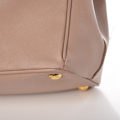 Prada Saffiano Small Galleria Double Zip Tote Cammeo 13 of 15