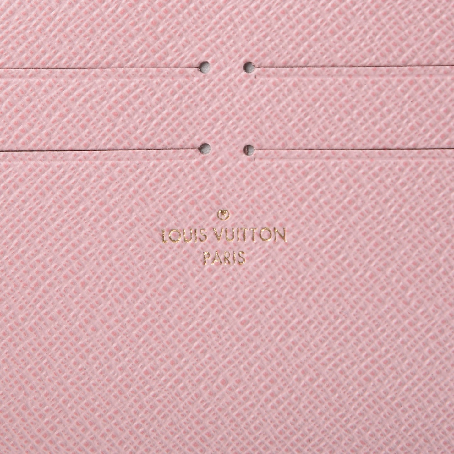 Calfskin Felicie Card Holder Insert Rose Ballerine